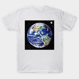 Earth from space, satellite image (C001/1764) T-Shirt